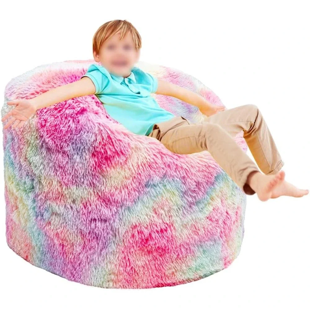 NEW Storage Bean Bag Chairs Cover NO Filler Bean Bag 31x20 Inch Soft Washable